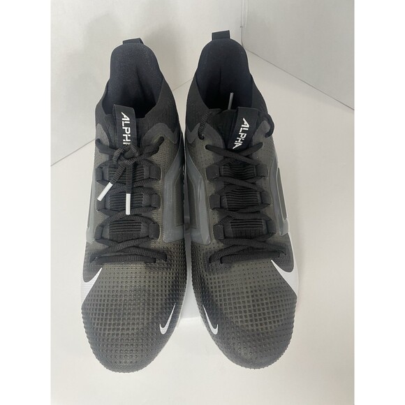 Nike Alpha Menace 4 Elite Mens Size 12.5 Wide Black Football Cleats HF5107-001 main image 13